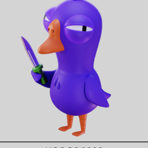 purple duck